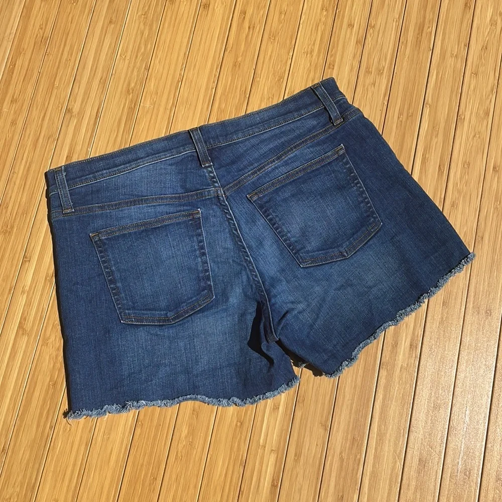 J.Crew Denim Raw Hem Shorts - Picture 3 of 4